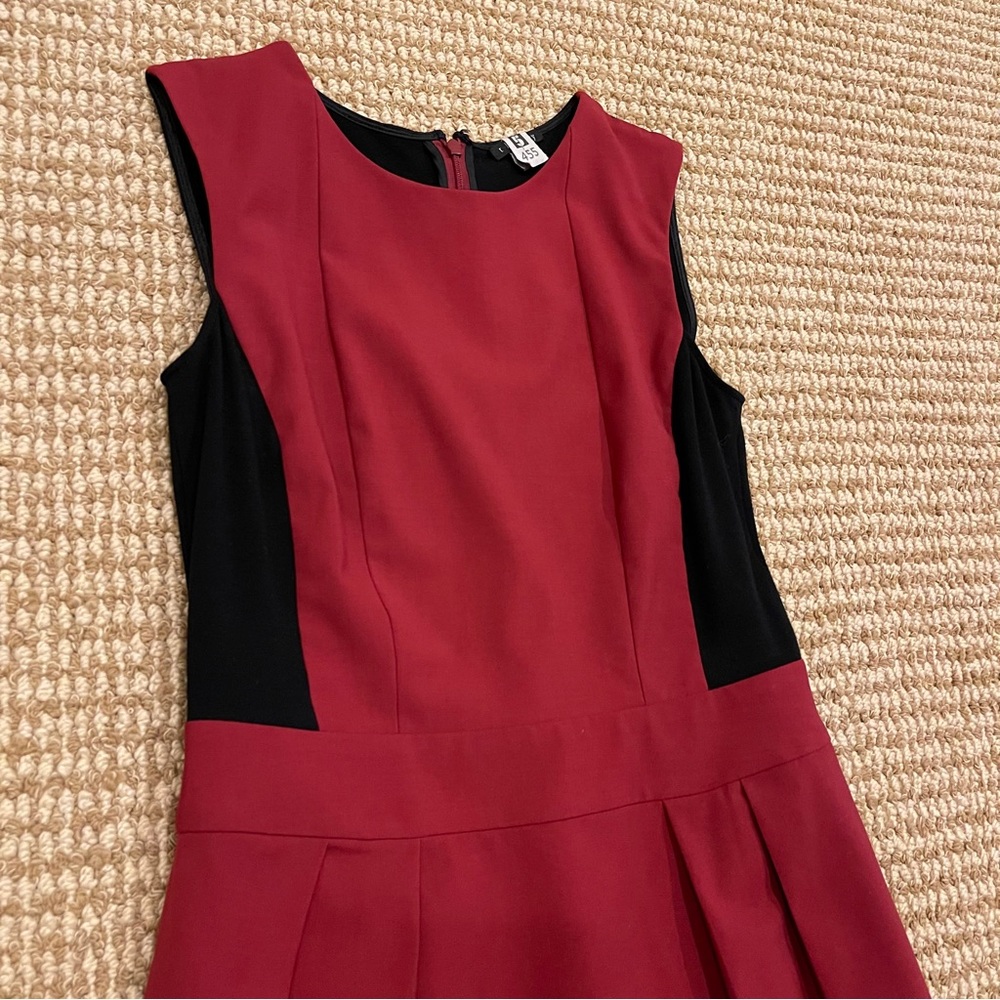 Theory Daura Tailor Color-Block Wool Sheath Dress… - image 7